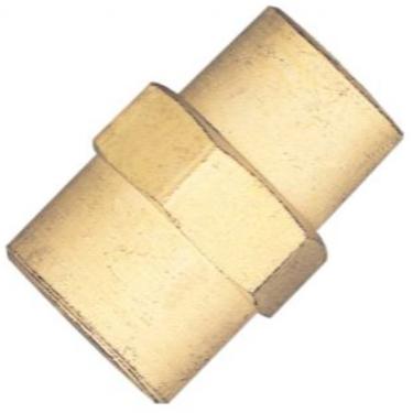 Imagem de Luva de Redução Lubefer 1/4 x 1/8 Rosca Fêmea Aço