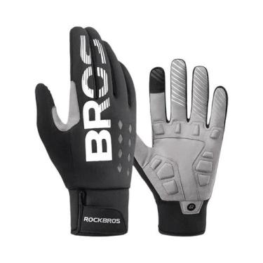 Imagem de Luvas Térmicas De Ciclismo Para O Inverno ROCKBROS, Luvas Respiráveis 