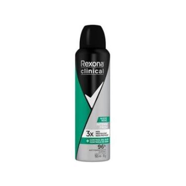 Imagem de Desodorante Antitranspirante Aerosol Rexona Clinical Intense Fresh Masculino 96 Horas 150ml-Masculino