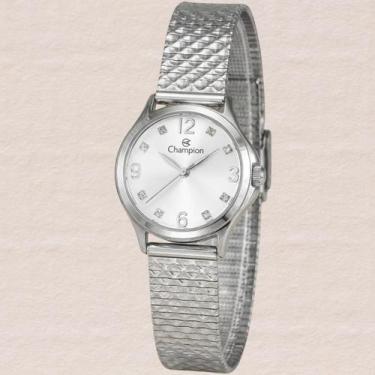 Imagem de Kit Relógio Champion Feminino Analógico CF24117Q