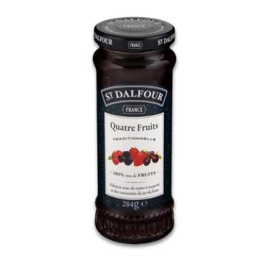 Imagem de Geleia Francesa St. Dalfour Quatre Fruits Pote 284g, St. Dalfour