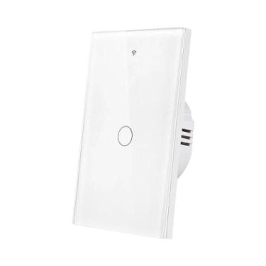 Imagem de Interruptor Inteligente WiFi Touch RF 433MHz Padrão Americano Painel D
