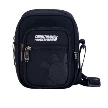 Imagem de Shoulder Bag Transversal Resistente Casual Escola Faculdade Corinthians poderoso timão-Unissex