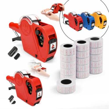 Imagem de Etiquetadora Manual 8 Dígitos Para Preço E Código C/ 10 Rolo - ADB ACE