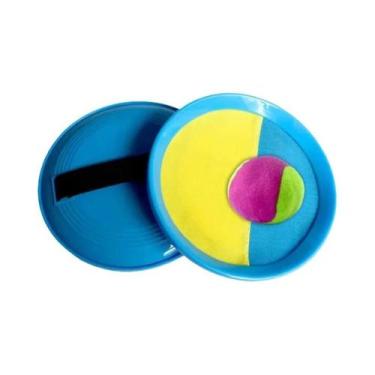 Imagem de Brinquedo Esportivo Infantil De Praia Para Lançar E Capturar Bola Pega