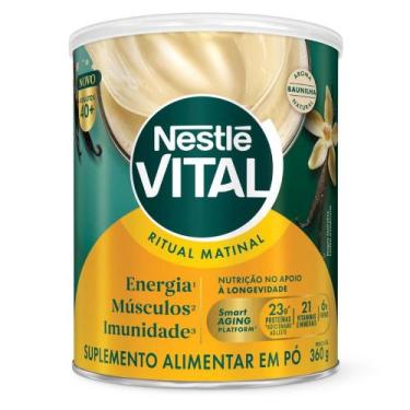 Imagem de Suplemento Alimentar em Pó Nestlé Vital Ritual Matinal Baunilha 360g