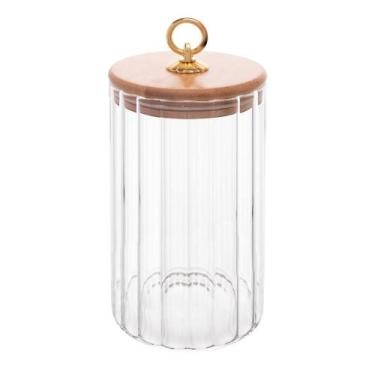 Imagem de Porta Mantimento de Vidro Wolff Classic com Tampa 800ml
