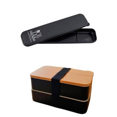 Imagem de Kit 2 bolsa Térmica 2 compartimentos Lancheira Necessaire Lanches Bebi