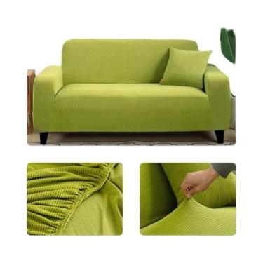 Imagem de Capa De Sofá Jacquard Elástica Versátil Para Sofás De 1, 2, 3, 4 E 5 L