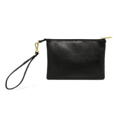 Imagem de Clutch de Couro Nanda - Relicário, Preto