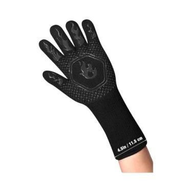 Imagem de Luvas De Churrasco Resistentes a Altas Temperaturas, Laváveis, Luvas L