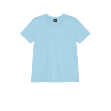 Imagem de Blusa Feminina Em Malha Essendi Azul Claro