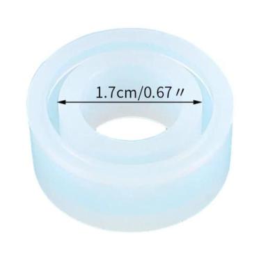 Imagem de Moldes De Silicone Para Resina Epóxi Em Tamanhos Variados Para Pulseir