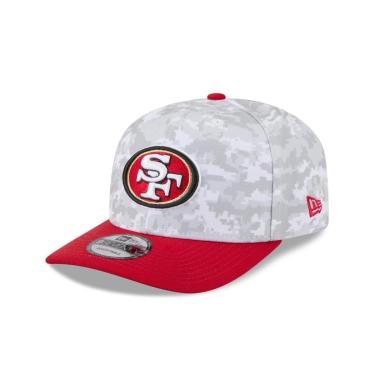 Imagem de BONE NEW ERA 9SEVENTY SAN FRANCISCO 49ERS NFL SALUTE SERVICE 2025 MILITAR-Masculino