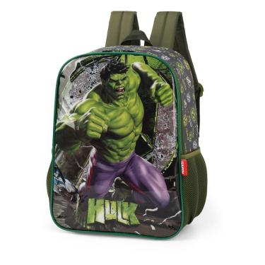 Imagem de Mochila Escolar Infantil de Costas Hulk - Luxcel