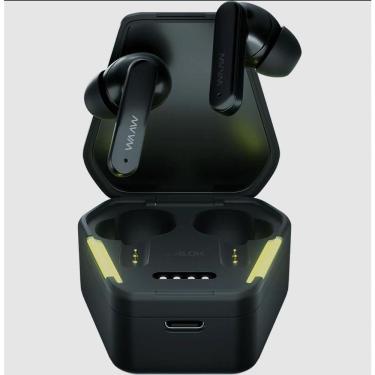 Imagem de Fone De Ouvido Waaw By Alok Energy 100ebg Com Microfone Bluetooth E Modo Gamer Tws
