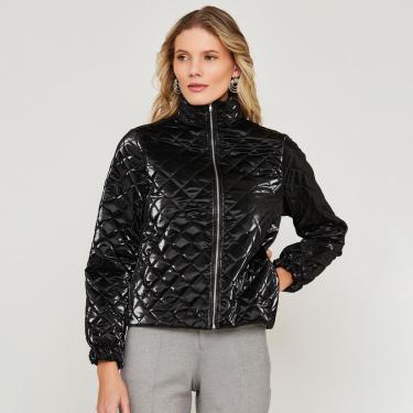 Imagem de Jaqueta Puffer Matelassê Metalizado Miss Joy 8062 Feminino-Feminino