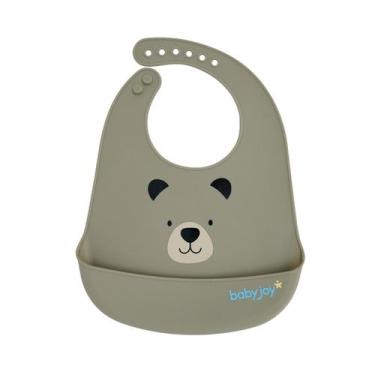 Imagem de Babador De Silicone Pega Migalhas para Bebê 23 cm x 30 cm - BABY JOY, 