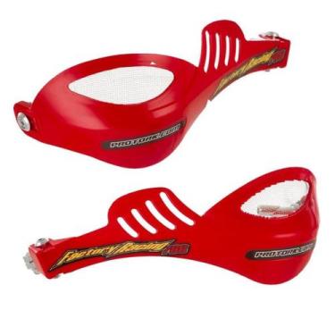 Imagem de Protetor de Mão Pro Tork 788 Universal Moto Motocross Trilha, VERMELHO