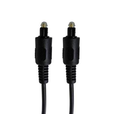 Imagem de Cabo Óptico Digital Toslink - para Áudio Digital - 1,8 metros - Divers