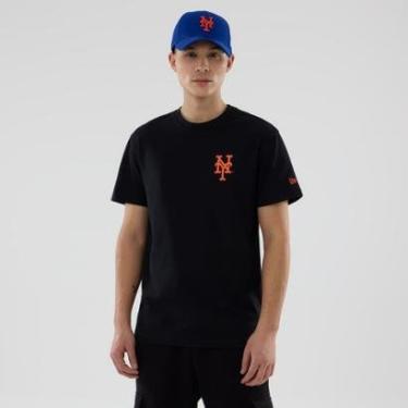 Imagem de SS NEW ERA TEE 59FIFTY PK CITY SERI NEYMET CEBLK-Masculino