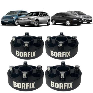 Imagem de Kit 2 Par Espaçador Alargador Roda 38mm Up Golf Polo Voyage - Borfix