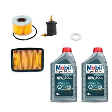 Imagem de Filtro ar filtro oleo filtro combustiv honda cb 250 2016/21 - MOBIL