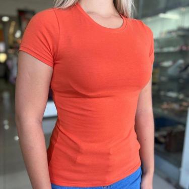 Imagem de Blusa Basica Malwee Decote Redondo Em Algodao Feminina Adulto 1000004500 Preto-Feminino
