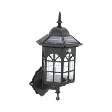Imagem de Luminária Solar Retrô Para Caminhos, Lâmpada Decorativa LED Para Jardi