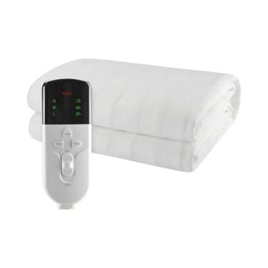 Imagem de Cobertor Elétrico Aquecido Tamanho Queen 160x130cm Com Timer 220V Aque