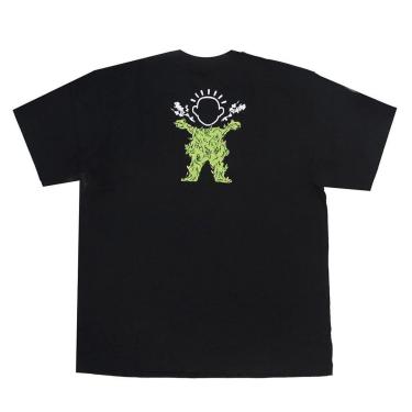 Imagem de Camiseta Grizzly X Bem Bolado Fumaça Tee - Preto-Masculino