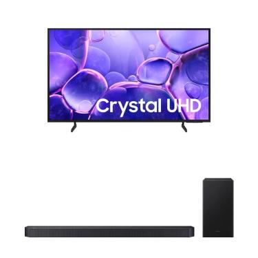 Imagem de Smart TV 55" Crystal UHD 4K U8100F + Soundbar Série Q HW Q600F