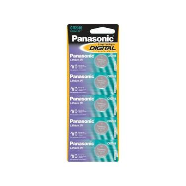 Imagem de Bateria De Lithium 3v Com 5 Cr2016-1bt - PANASONIC