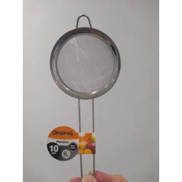Imagem de Peneira ou coador em aço inox para sucos e farinhas e outros alimentos