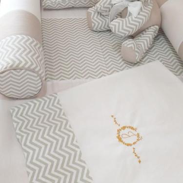 Imagem de Kit Berço Bebê - 10 pecas - Petit_lulli 