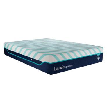 Imagem de Colchão Luuna Supreme Macio ou Cooling 32cm, 5 Camadas e Bloqueio de M