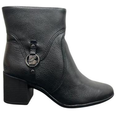 Imagem de Bota bottero torino zíper ref: 346919 feminino, Preto, 36