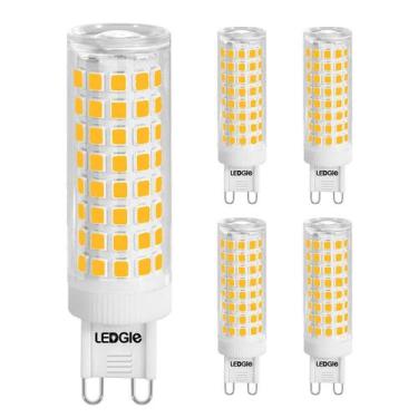 Imagem de Lâmpada LED LEDGLE G9 10W 900LM 3000K branca quente não regulável