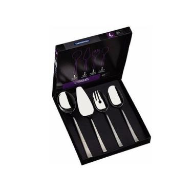 Imagem de Conjunto de Talheres Tramontina Inox - 4 Peças Pacific 66962/160