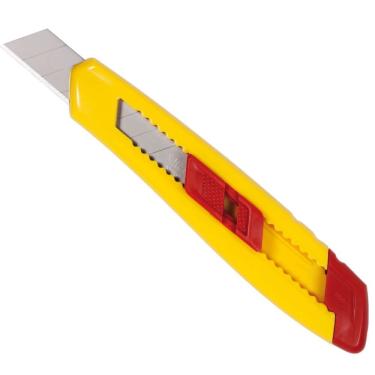 Imagem de Estilete Light KUS045-S com Corpo em Plástico ABS Trava Deslizante e Lâmina Larga 18mm Starrett