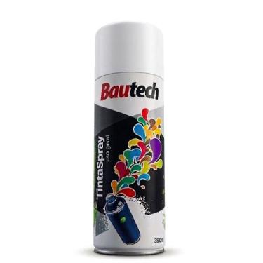Imagem de Tinta Spray Aerossol 350ML 30495 para Pintura Branco Fosco Bautech