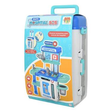 Imagem de Maleta Divertida Hospital Sos Com Acessórios Dm Toys