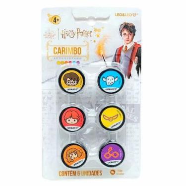 Imagem de Carimbos Autotintados Harry Potter c/ 6 - Leo&Leo