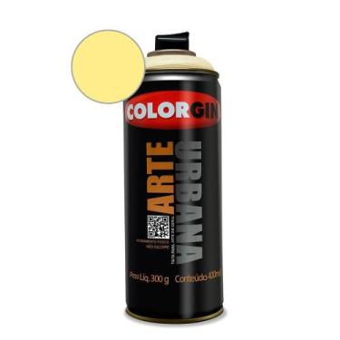 Imagem de Tinta Spray Arte Urbana Amarelo Baunilha Colorgin 350g - SHERWIN-WILLI