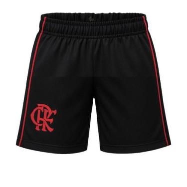 Imagem de Shorts Infantil Flamengo Oficial (1 a 14 Anos), Tam 10
