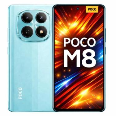 Imagem de Smartphone Celular Xiaomi POCO M8 Pro 256GB, 8GB RAM, Tela AMOLED 6,83