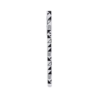Imagem de Caneta Esferográfica Molin do Brasil Black And White Love Estampa 2 com Ponta Fina e Tinta de Secagem Rápida Preto