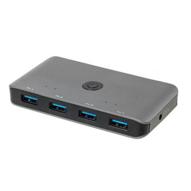 Imagem de Switch KVM USB 3.0 4X4 Mouse e Teclado - CIRILO CABOS