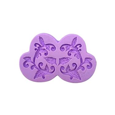 Imagem de Confeitaria dos moldes, F795 MOLDE DE SILICONE ARABESCO CONFEITARIA ARTESANATO