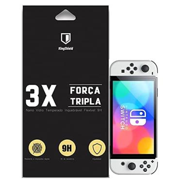Imagem de Película Nintendo Switch OLED Kingshield Nano Vidro (2x Unid Fosca)